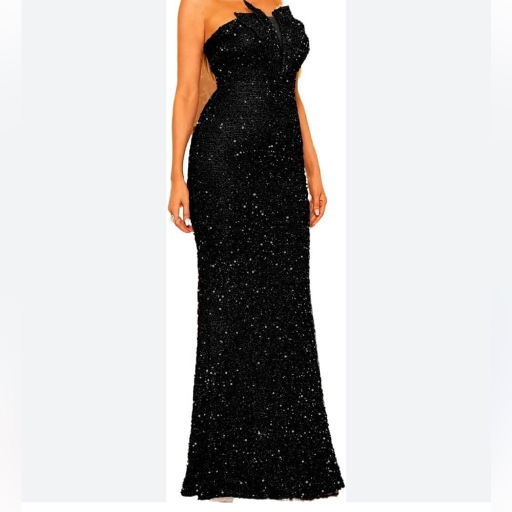 Elegant Black Sequin Dress. EXCELLENT Condition.